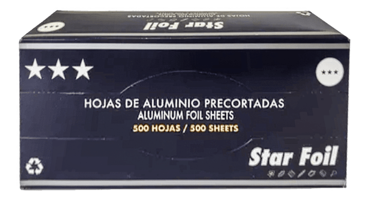 Star Foil Aluminum Sheets 500 sheets